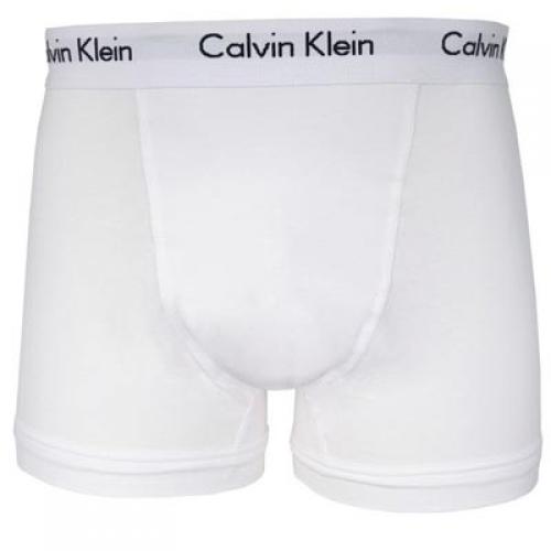Calvin Klein Underwear - PACK 3 BOXERS HOMME - Coton Stretch Blanc - Cadeau mode homme